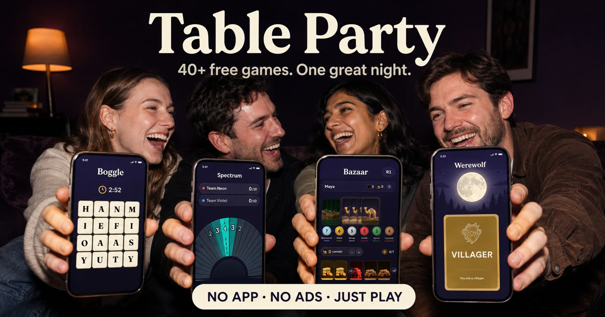 Table Party screenshot 1